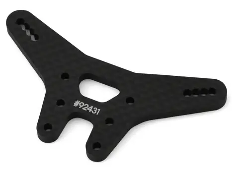 Team Associated 92431 Rc10b7 Carbon Fiber Rear Shock Tower 1