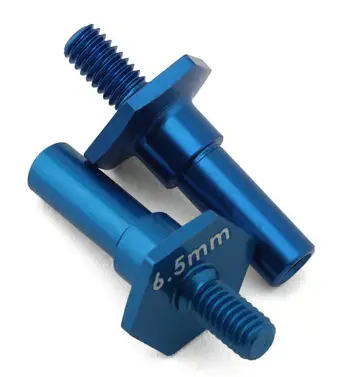 Team Associated 92462 Rc10b7 6.5Mm Aluminum Front Axles (2) 1