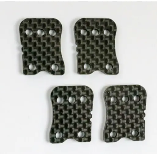 Flashpoint Fp2179 Graphite Rear Camber Link Plates 2 Dot (4Pcs): X8r/X8tr 1
