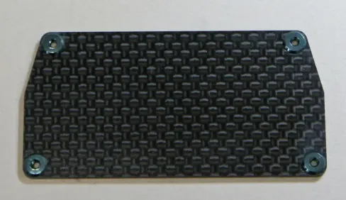 Mugen Seiki B2711 Esc Graphite Mount Plate: Msb1 1
