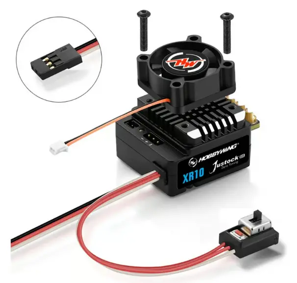 Hobbywing 30112005 Xerun Xr10 Justock G3s 1/10 Sensored Brushless Esc 1