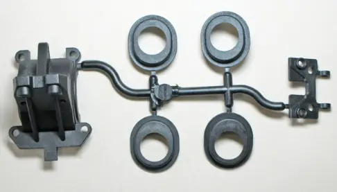 Mugen Seiki B2103 Diff Height Inserts - Gear Box Cap: Msb1 1