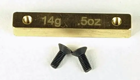 Customer Works 8312 Truespeed 1/2Oz (14G) Brass Weight M3 1