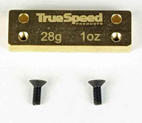 Custom Works 8313 Truespeed 1Oz (28G) Brass Weight M3 1