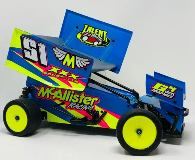 Mcallister #430 Placerville Sprint Body (Complete With Wings) 1