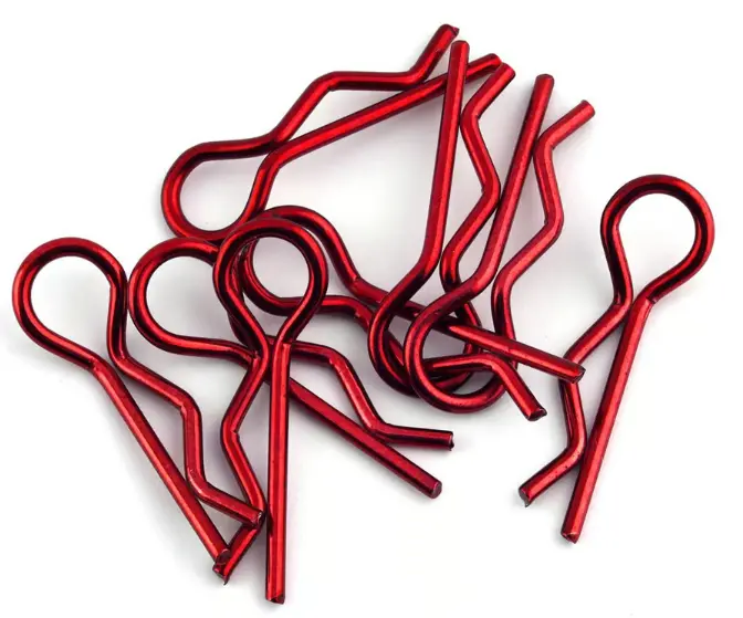 Bittydesign Bdbc-88R 1/8 Body Clips (Red) 1