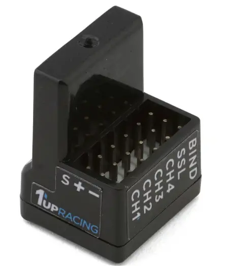 1Up Racing 1Up10106 4-Channel Sanwa Fh5 Antenna-Free 2.4Ghz Receiver 1