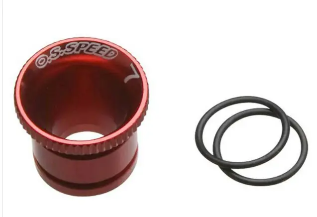 O.S. Osmg2482 Carburetor Reducer 7Mm, Red: Speed 21 V-Spec 71533270 1