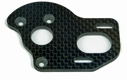 Custom Works 4489 Laydown Motor Plate For Ae B6.1/6.2 Etc. 1