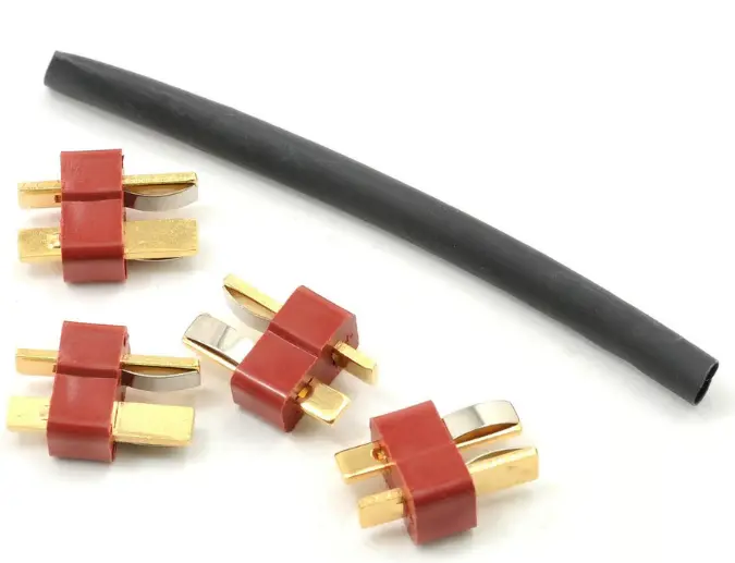 Protek Rc Ptk-5013 Male T-Style Ultra Plugs (4) 1