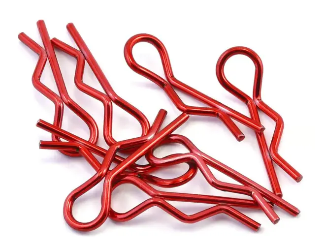 Bittydesign Bdbc-8R 1/10 Body Clips (Red) 1
