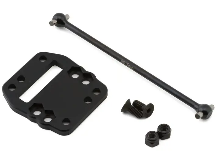 Team Associated 81645 Rc8b4e Fwb/Rwb Chassis Adapter & 96.5Mm Dogbone Set 1