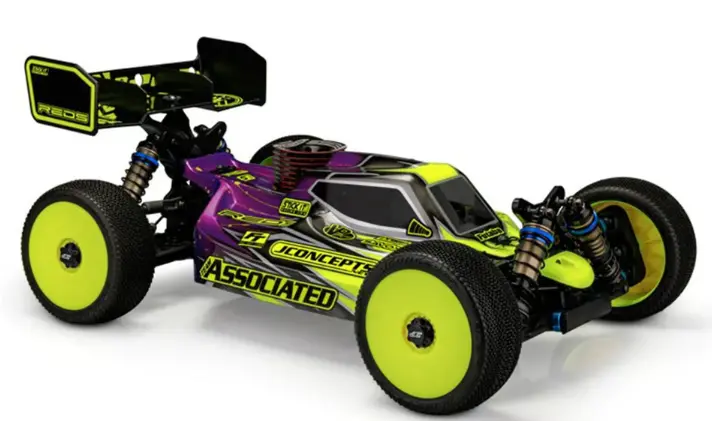 Jconcepts 0478 S15 Rc8b4 1/8 Buggy Body (Clear) (Nitro) 1