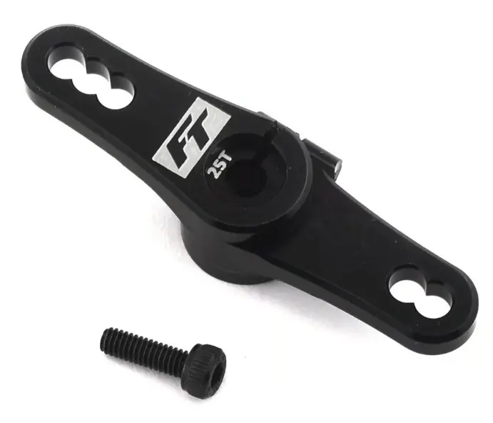 Team Associated 1372 Factory Team Aluminum Throttle Servo Horn (25T-Protek/Futaba) 1