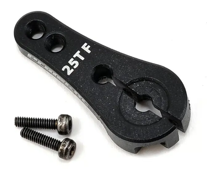 Protek Rc Ptk-7800-Bk 4Mm Aluminum Long Clamping Servo Horn (Black) (25T) 1