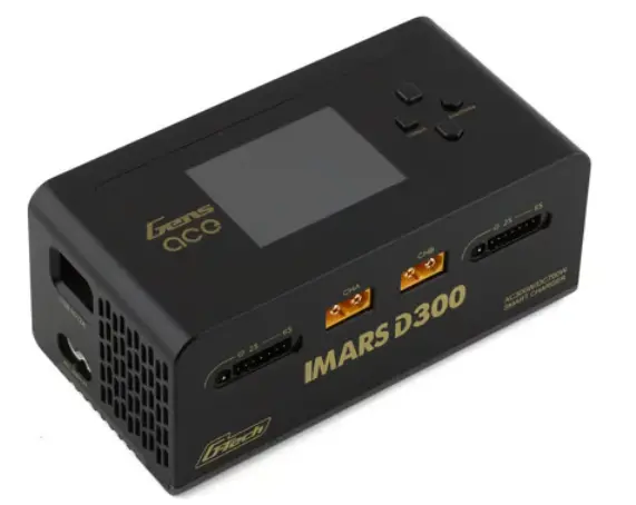 Gens Ace Gea300wd300-Ub Imars D300 G-Tech Smart Dual Ac/Dc Charger (6S/16A) (Black) (Ac-300W) (Dc-350W X2) 1