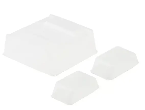 Flash Point Fp2190 V2 Lexan 1/8 Off Road Wing (Clear) (2) 1