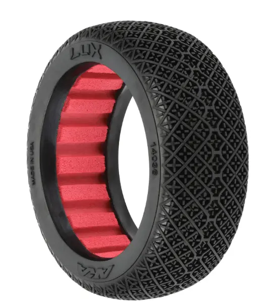 Aka 14036Qr 1/8 Lux Super Soft Long Wear Front/Rear Off-Road Buggy Tires (2) 1
