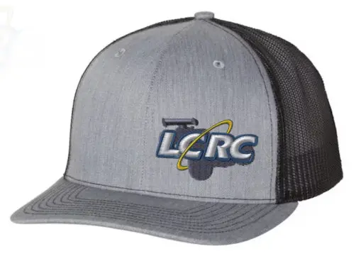 Lcrc Snap Back Hat - Richardson's Trucker Cap - Grey 1