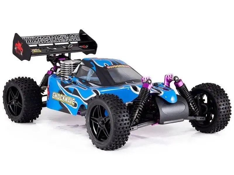 Shockwave 1/10 Scale Nitro Buggy (Blue)(Store Only) 1