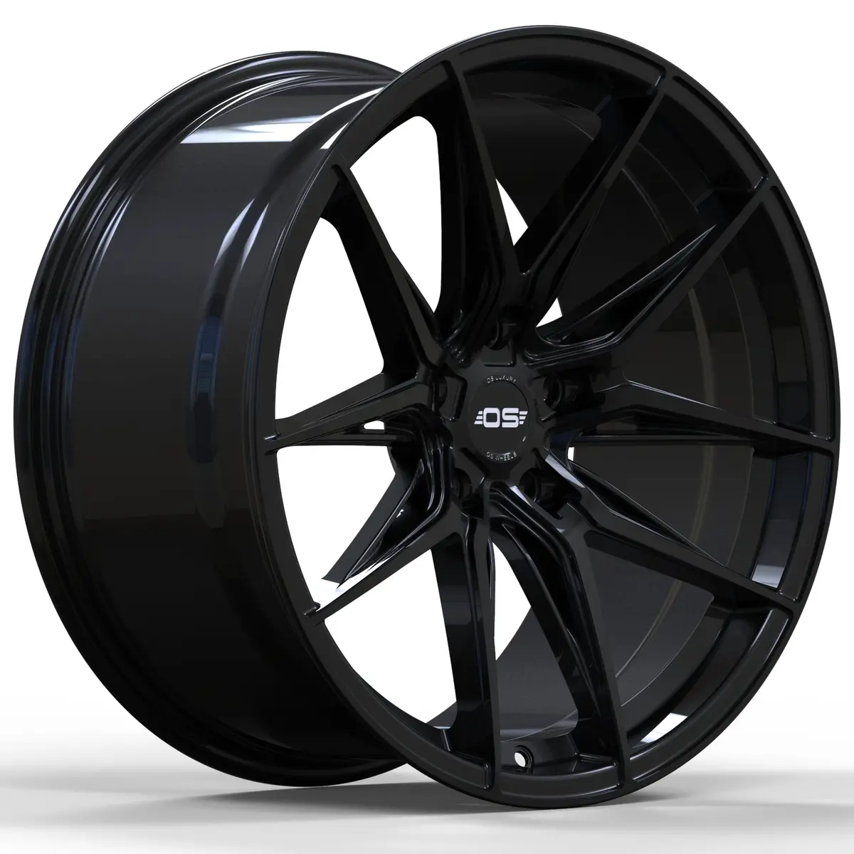 Os Wheels Si04 Gloss Black 1