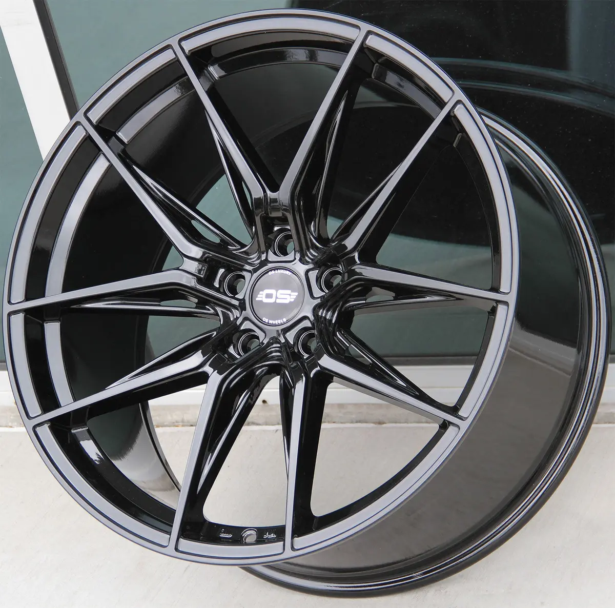 Os Wheels Si04 Gloss Black 5