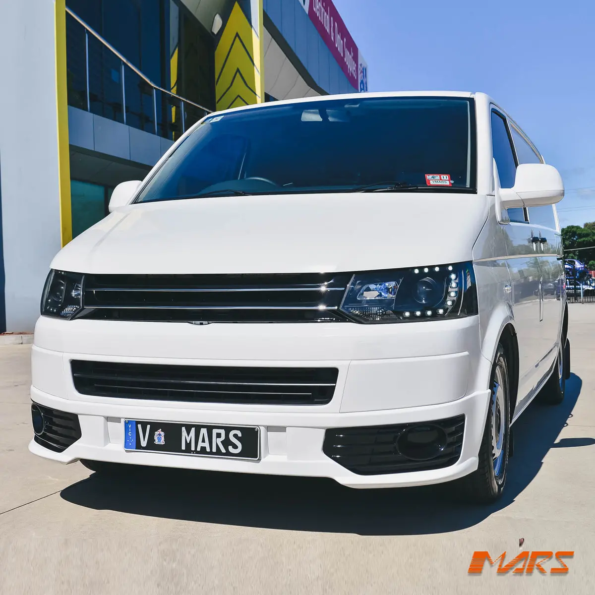 Non Badge Front Bumper Bar Grill Grille Bodykit For Volkswagen Vw Transporter & Multivan T5.1 2011-2015 2