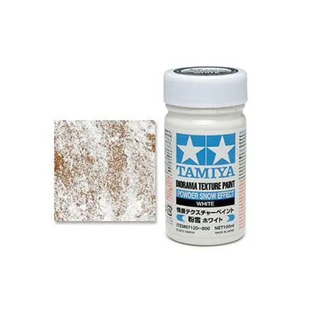 Tamiya 87120 Diorama Texture Paint 100Ml - Powder Snow Effect 1