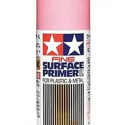 Tamiya Fine Surface Primer L Pink - 180Ml Spray Can Plastic/Metal 1