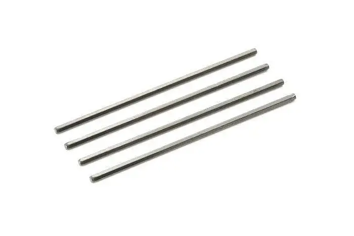 Tamiya 15416 Jr 60Mm Reinforced Shaft - Black (4Pcs) 1