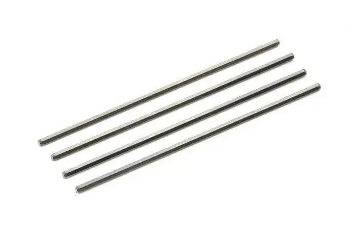 Tamiya 15417 Jr 72Mm Reinforced Shaft - Black (4Pcs) 1