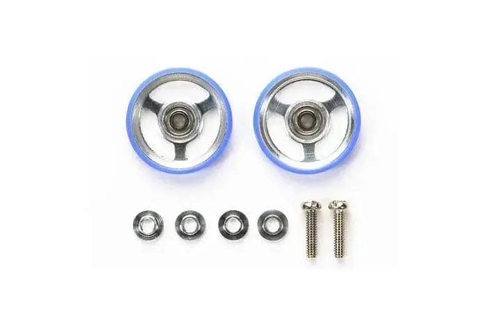 Tamiya 15449 Jr 17Mm Alum Rollers - W/Plastic Rings 1