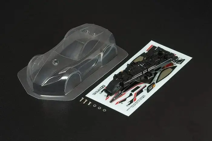 Tamiya 15481 Jr Body Set Torcruiser - Clear Polycarbonate 1