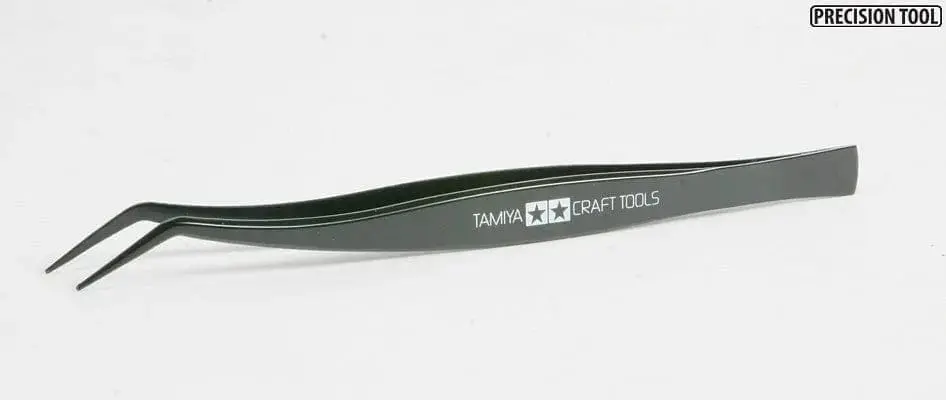 Tamiya 74003 Angled Tweezers - Mk803 1