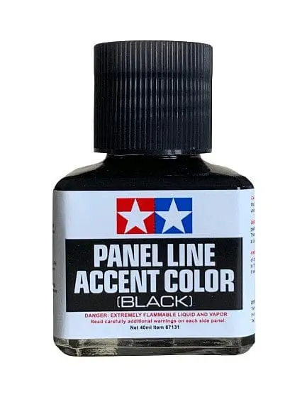 Tamiya 87131 Panel Line Accent Color Black 1