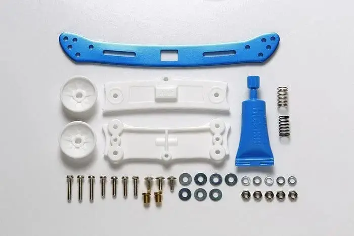 Tamiya 95057 Jr Wide Rear Sliding Damper - Blue 1