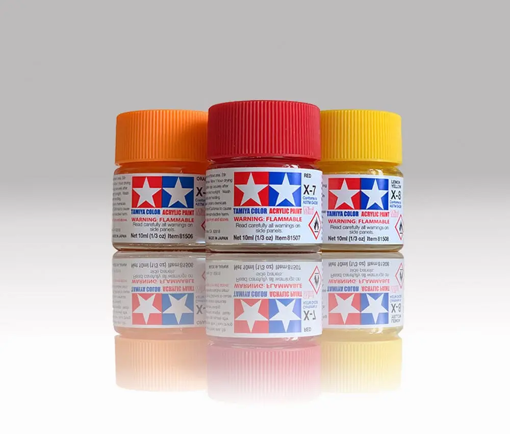 Tamiya Mini Acrylic Paints X1 To X35 - 10Ml 1