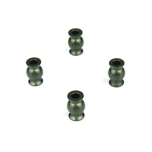 Tekno Rc Tkr8052a Eb/Nb48.4 6.8Mm Aluminum Centered Pivot Balls (4) 1