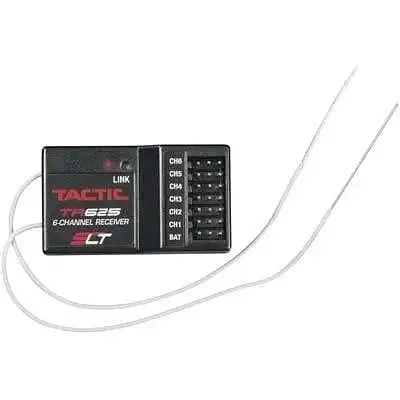 Tactic Tr625 6Ch 2.4Ghz Slt Rx W/Twin Antennas 1