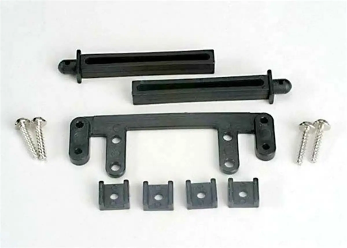 Traxxas 4215 Rear Body Mount Base And Mount Posts And Screws 1