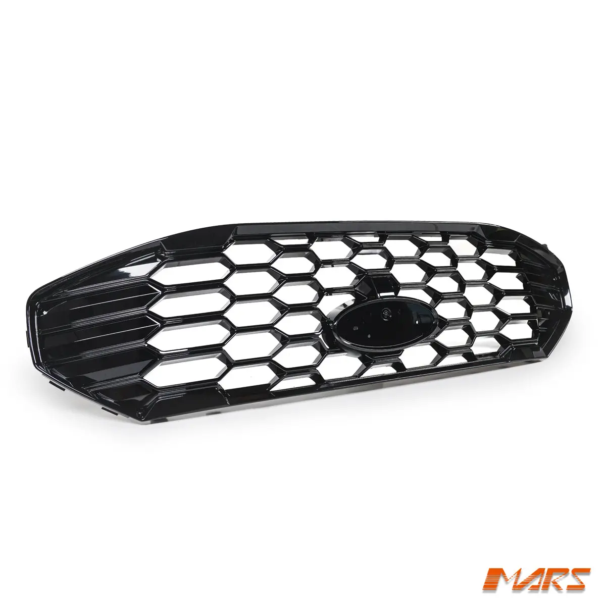 Gloss Black Sport Honeycomb Front Bumper Bar Grille Grill Bodykit For Ford Transit Custom Av 2023+ 1