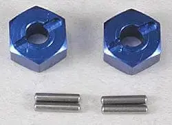 Traxxas 1654X Wheel Hubs Aluminum (2) 1