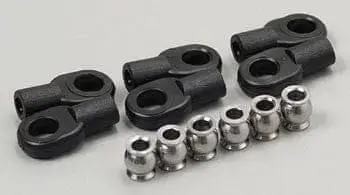 Traxxas 2742X Rod Ends & Hollow Ball T-Mx (6) 1