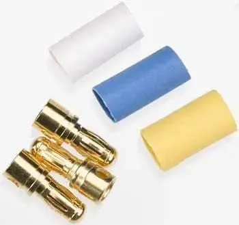 Traxxas 3342 Bullet Connectors Male 3.5Mm Heat Shrink (3) 1