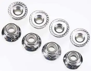 Traxxas 3647 Nuts 4Mm Nylon Locking Vxl (8) 1