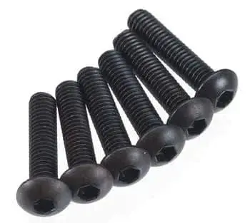 Traxxas 3929 Screws 4X18mm Button Head Machine Xo-1 (6) 1