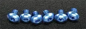 Traxxas 3940 Button Head Screw 4X4 Aluminum Blue Jato (6) 1