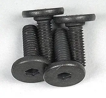 Traxxas 4859 Flat Head Hex Machine Eng Mnt Screws 3X10mm (4) 1