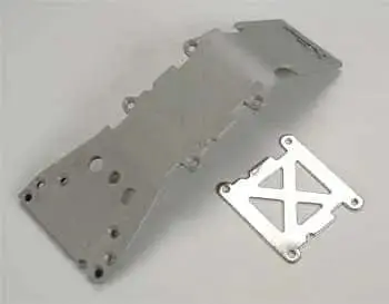 Traxxas 4937A Skid Plate Front Plastic Gray 1