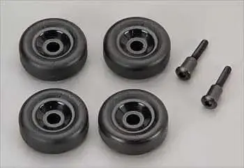 Traxxas 4976 Wheels (4) Axles Maxx Wheelie Bar (2) 1